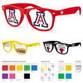 Retro Glasses with Full Color OpticPRINT and Arm Imprint